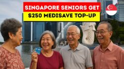 Merdeka Generation seniors to receive $250 MediSave top-up 2025 – new transport rebates for Singapore Seniors
