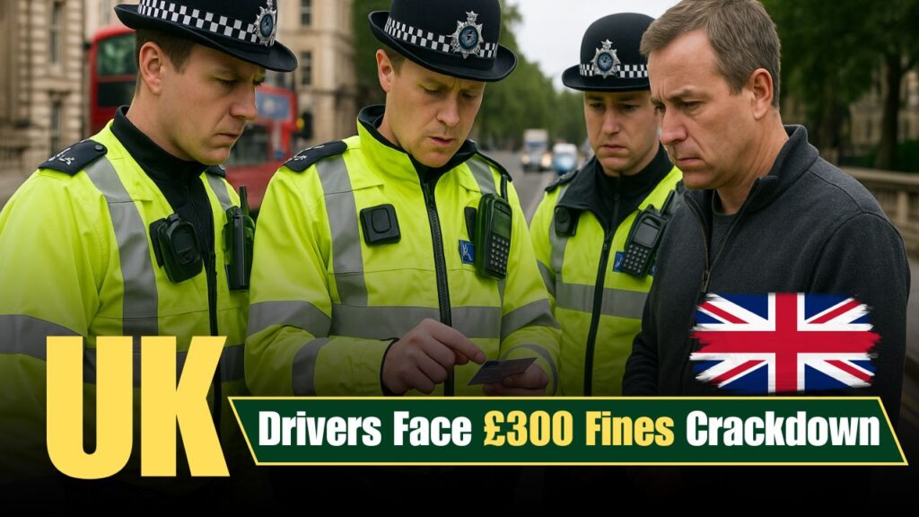 Drivers Face £300 Fines Crackdown