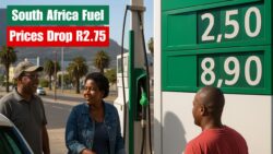 Fuel prices fall across South Africa R2.75 per litre cut effective 4 November – provincial price boards updated