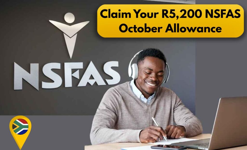 NSFAS R5,200 October Allowance 2025
