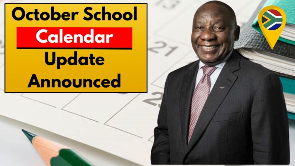 October School Calendar Update