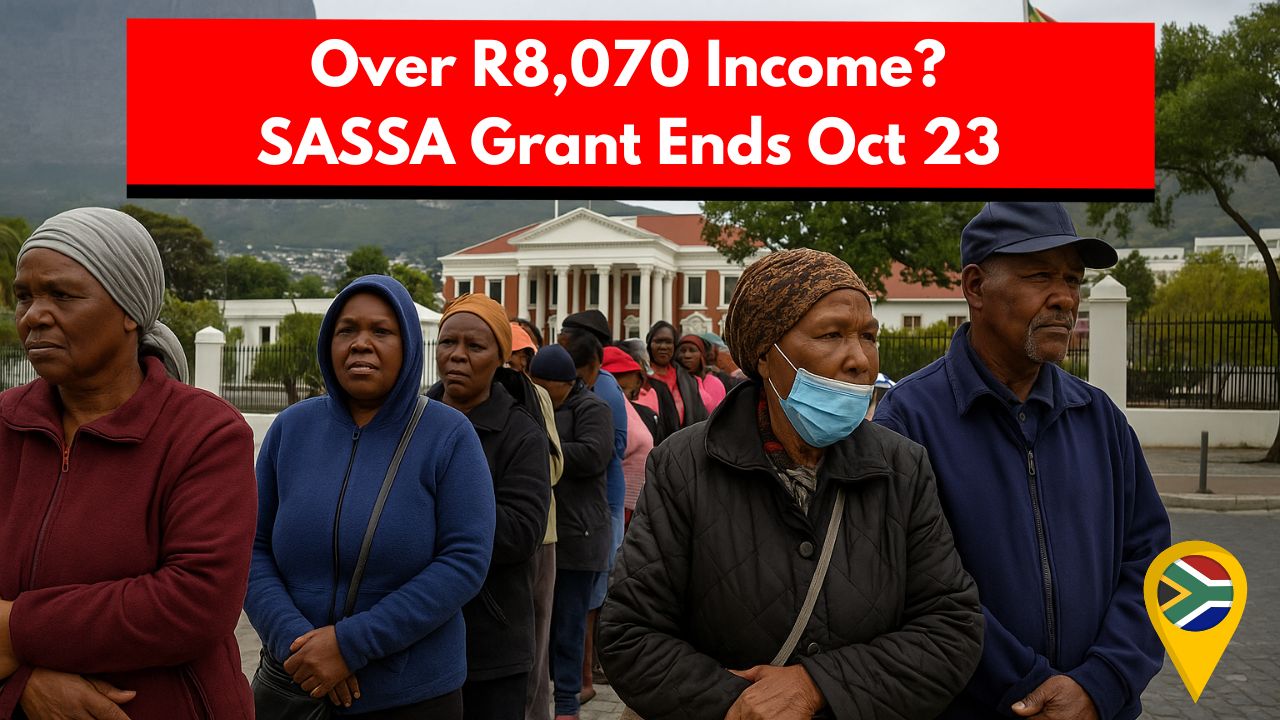 Over R8,070 Income after 23 October 2025 SASSA Grants to End – Who is ...