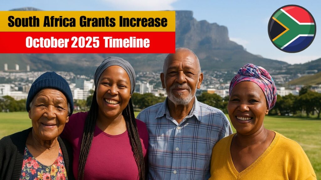 SASSA Social Grants October 2025
