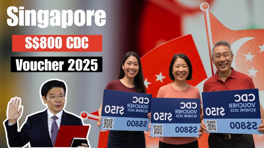 Singapore S$800 CDC Voucher 2025